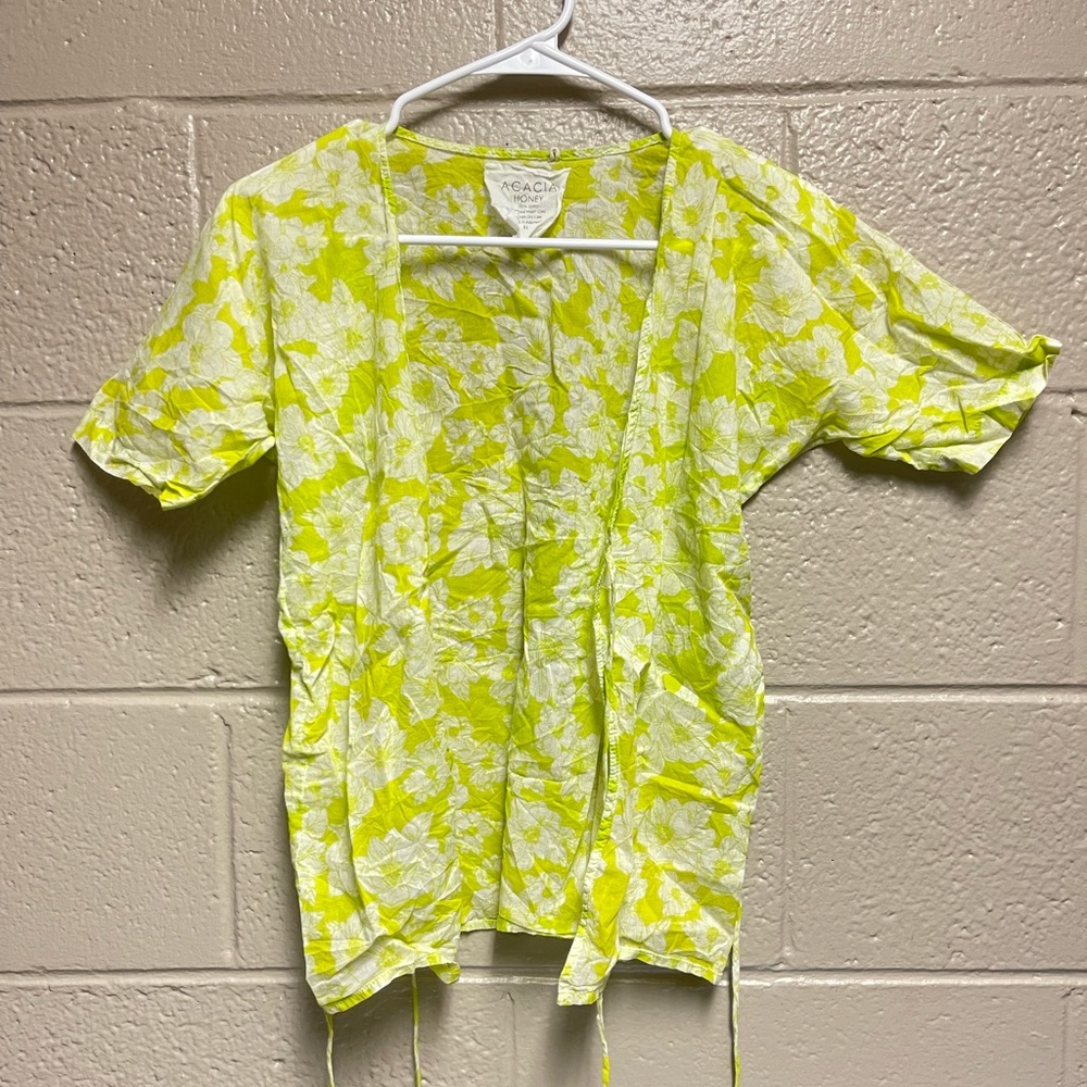 Acacia honey XL wrap or cover up